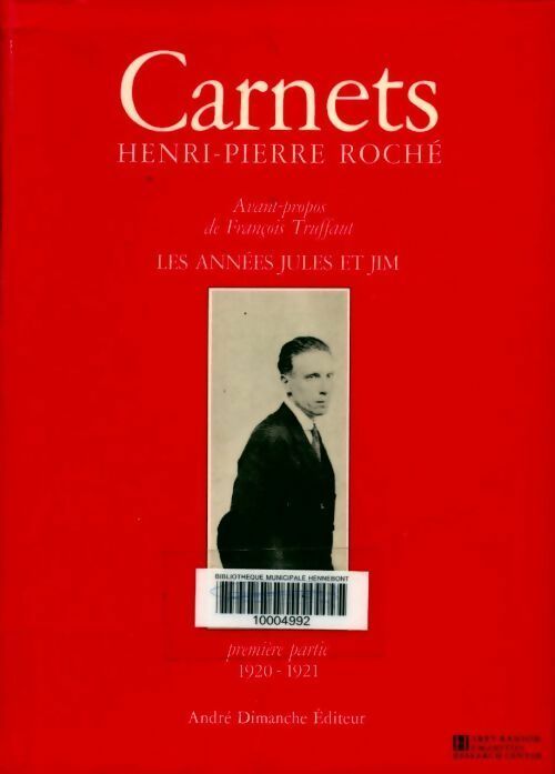 Carnets première partie : 1920-1921 - Henri-Pierre Roché -  André Dimanche - Livre
