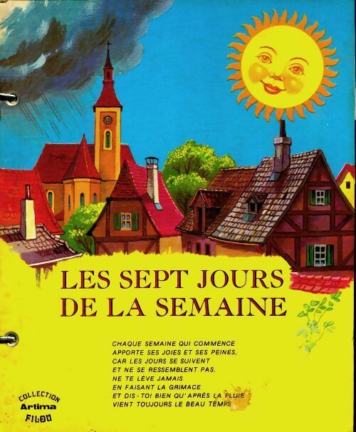 Les sept jours de la semaine - Inconnu -  Filou - Livre