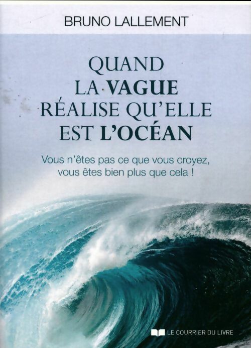 Quand la vague realise qu'elle est l'océan - Lallement -  Courrier du livre GF - Livre