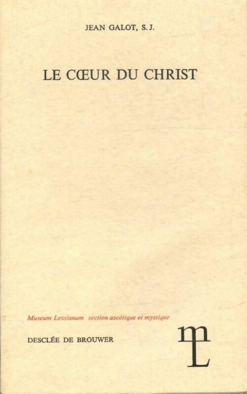 Le coeur du Christ - Jean Galot -  Desclée Poche - Livre