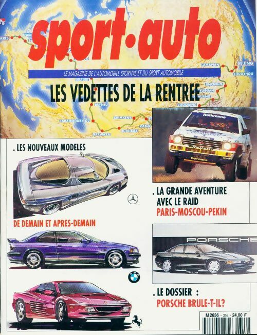 Sport-auto n°356 : Les vedettes de la rentrée - Collectif -  Sport-auto - Livre