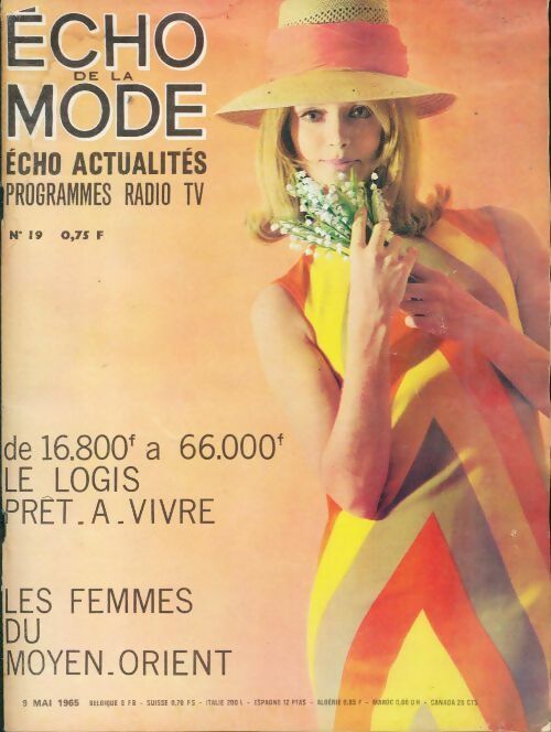 Echo de la mode - écho actualités 1965 n°19 - Collectif -  Echo de la mode - écho actualités - Livre
