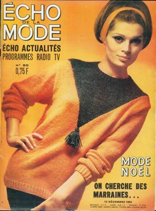 Echo de la mode - éco actualités 1964 n°50 - Collectif -  Echo de la mode - écho actualités - Livre