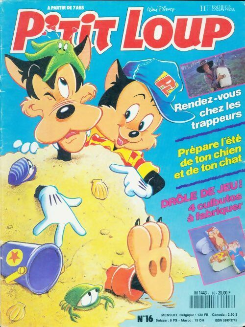 P'tit loup n°16 - Collectif -  P'tit loup - Livre