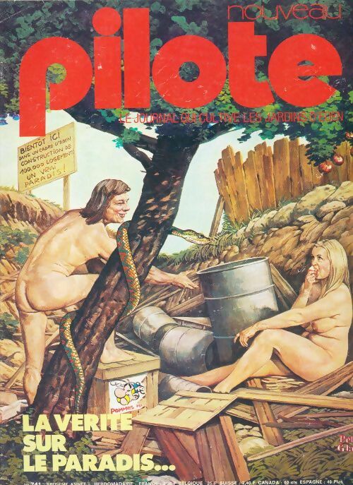 Pilote n°741 : La vérité sur le paradis... - Collectif -  Pilote - Livre