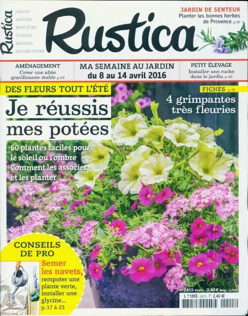 Rustica n°2415 : Je réussis mes potées - Collectif -  Rustica - Livre
