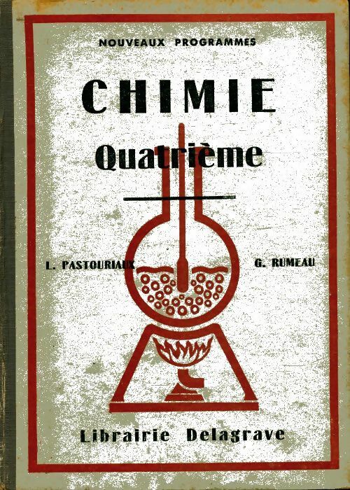 Chimie 4e - L. Pastouriaux -  Delagrave poche - Livre