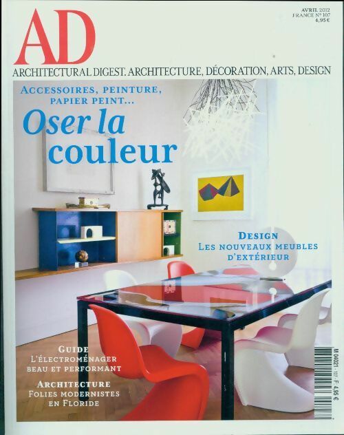 Ad Architectural digest n°107 - Collectif -  AD Architectural Digest - Livre