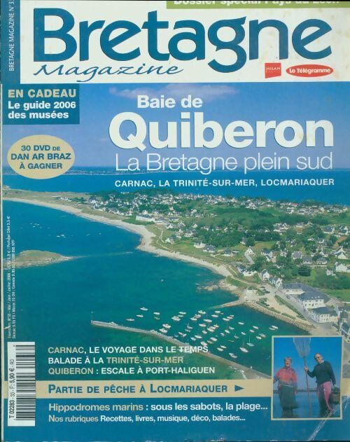 Bretagne magazine n°33 : Baie de Quiberon - Collectif -  Bretagne magazine - Livre