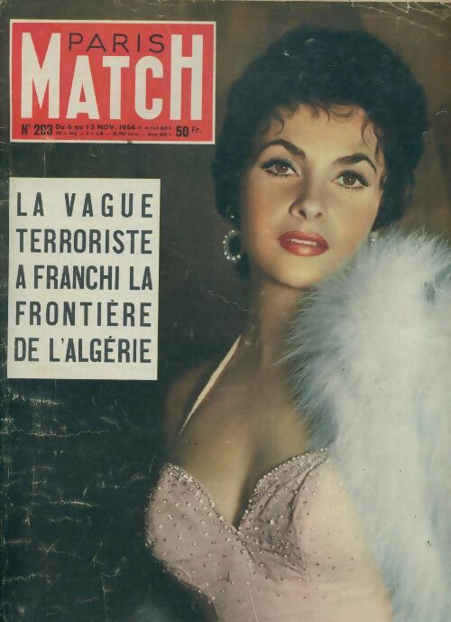 Paris Match n°293 : La vague terroriste a franchi la frontière de l'Algérie - Collectif -  Paris Match - Livre