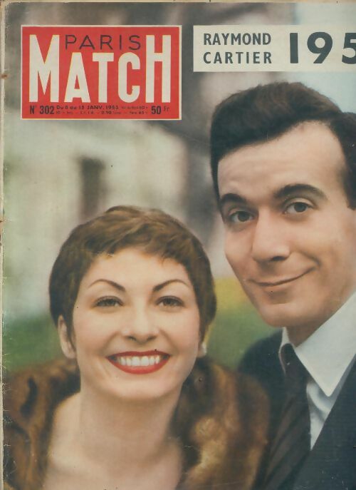 Paris Match n°302 : 1955 - Collectif -  Paris Match - Livre