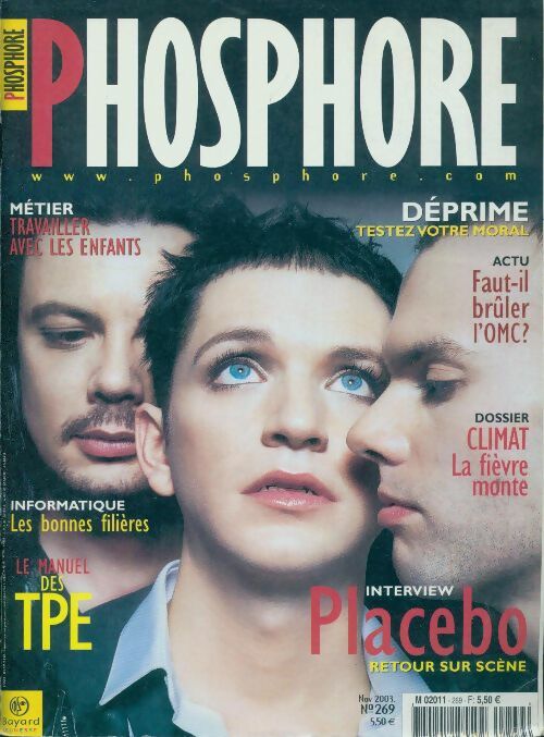 Phosphore n°269 : Placebo - Collectif -  Phosphore - Livre