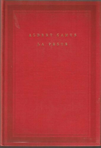 La peste - Albert Camus -  Soleil - Livre