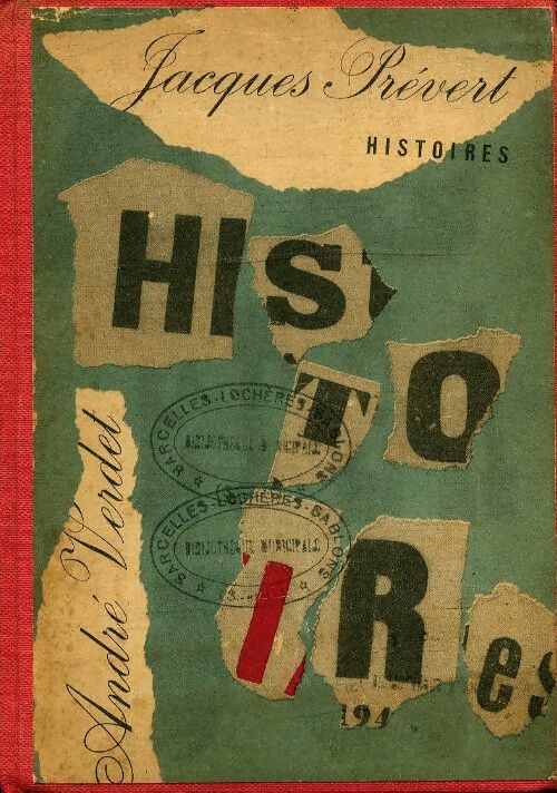 Histoires - Jacques Prévert -  Pré aux Clercs GF - Livre
