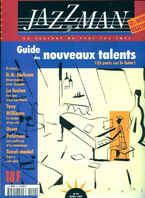 Jazzman n°24 : Guide des nouveaux talents - Collectif -  Jazzman - Livre