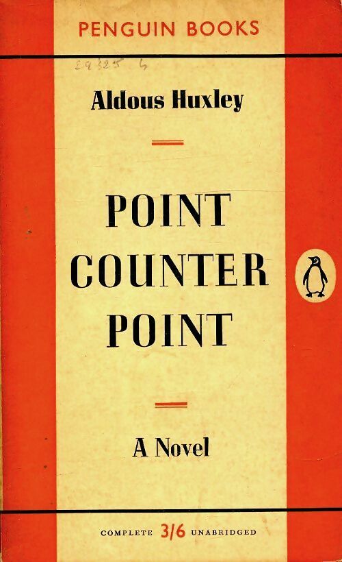 Point counter point - Aldous Huxley -  Penguin book - Livre