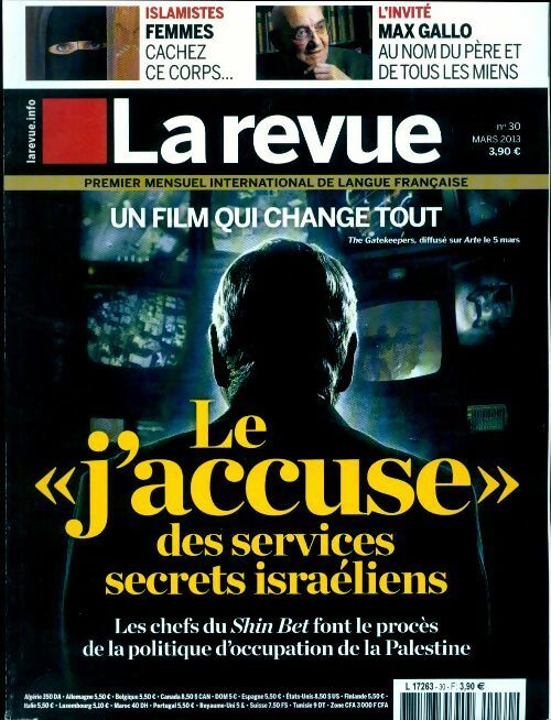 La revue n°30: Le J'accuse des services secrets israéliens - Collectif -  La revue - Livre