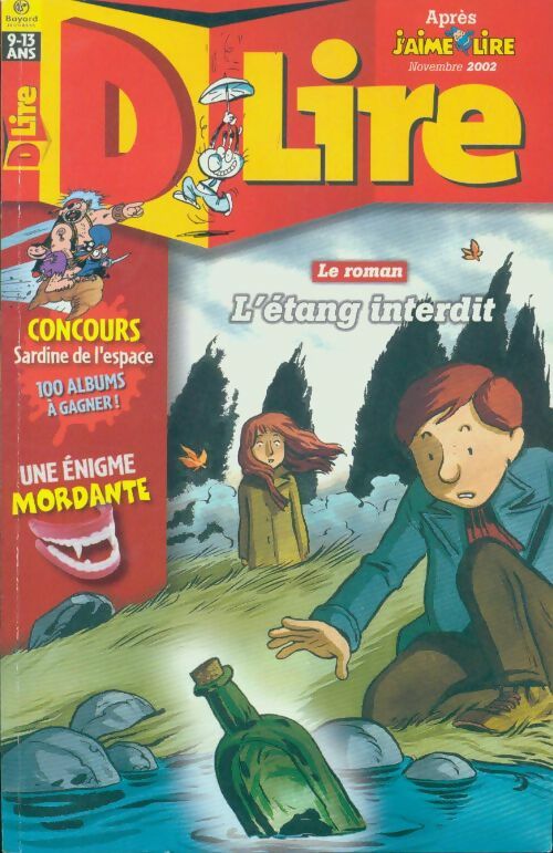 D lire n°50 : L'étang interdit - Collectif -  D lire - Livre