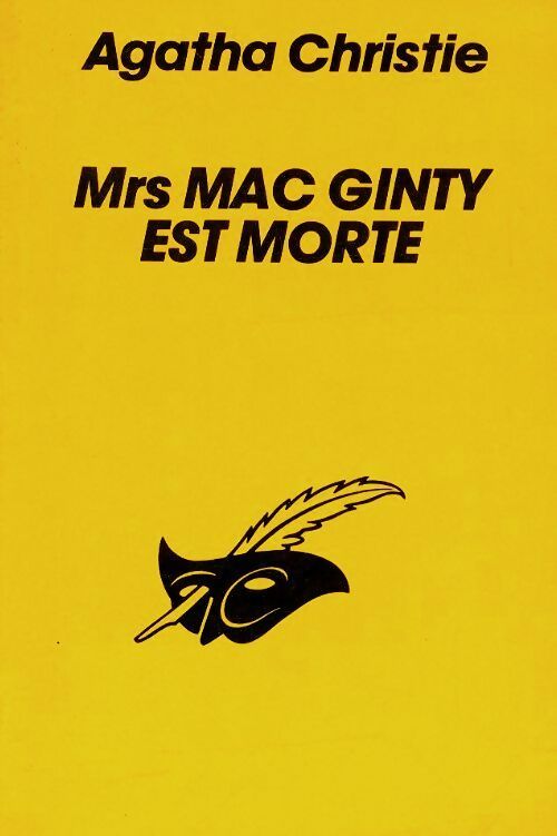 Mrs MacGinty est morte - Agatha Christie -  Le Masque - Livre