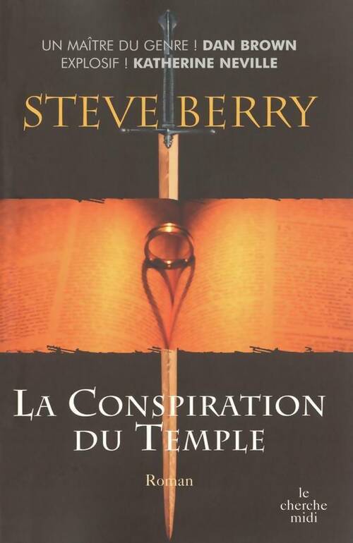 La conspiration du temple - Steve Berry -  Cherche Midi GF - Livre