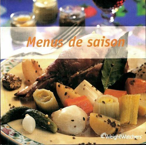 Menus de saison - Weight Watchers -  Weight Watchers poche - Livre
