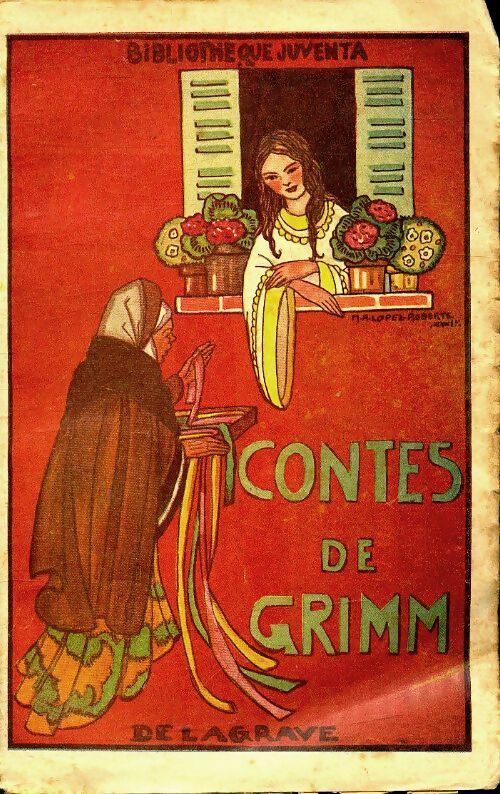 Contes de Grimm - Grimm -  Bibliothèque Juventa - Livre