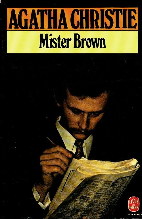 Mr Brown - Agatha Christie -  Le Livre de Poche - Livre