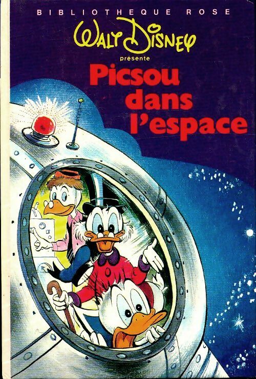 Picsou dans l'espace - Walt Disney -  Bibliothèque rose (3ème série) - Livre
