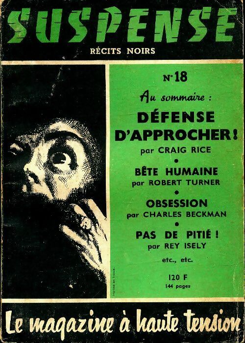 Suspense n°18 - Collectif -  Suspense - Livre