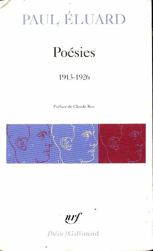 Poésies 1913-1926 - Paul Eluard -  Poésie - Livre