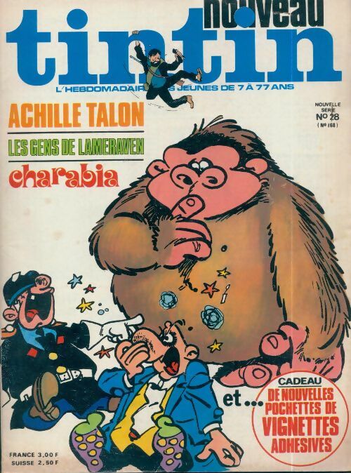 Tintin nouveau n°28 : Achille Talon / Les gens de Lameraven / Charabia - Collectif -  Tintin nouveau - Livre