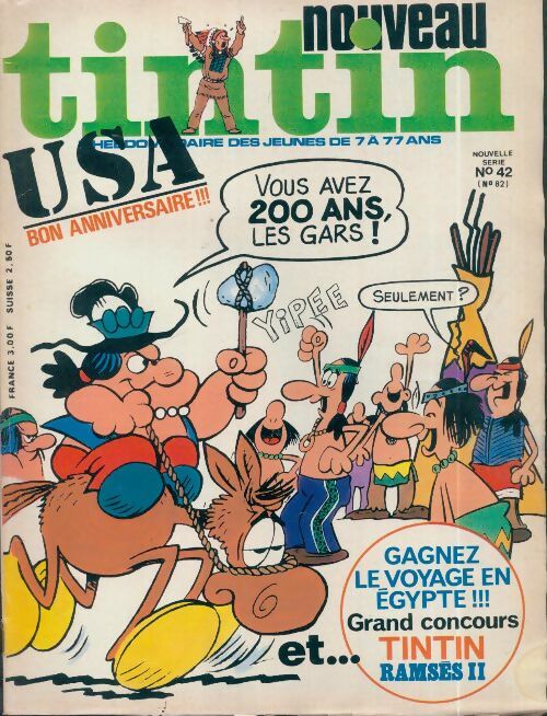 Tintin nouveau n°42 : USA - Collectif -  Tintin nouveau - Livre