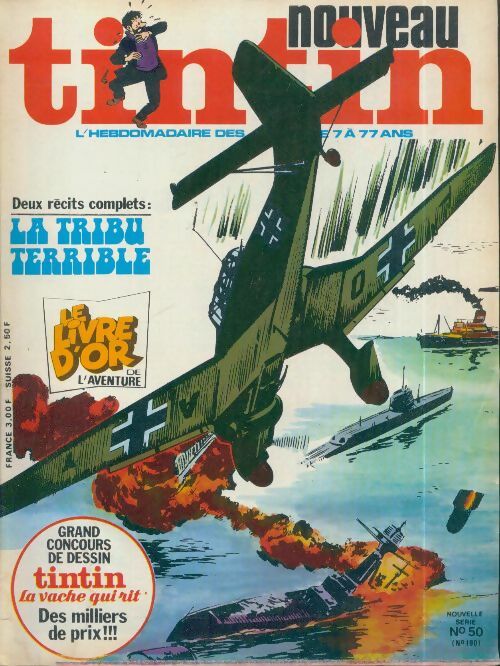 Tintin nouveau n°50 : La tribu terrible - Collectif -  Tintin nouveau - Livre