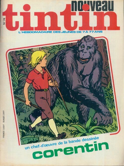 Tintin nouveau n°74 : Corentin - Collectif -  Tintin nouveau - Livre