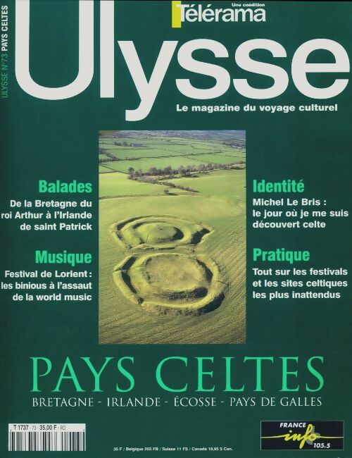 Ulysse n°73 : Pays celtes - Collectif -  Ulysse - Livre