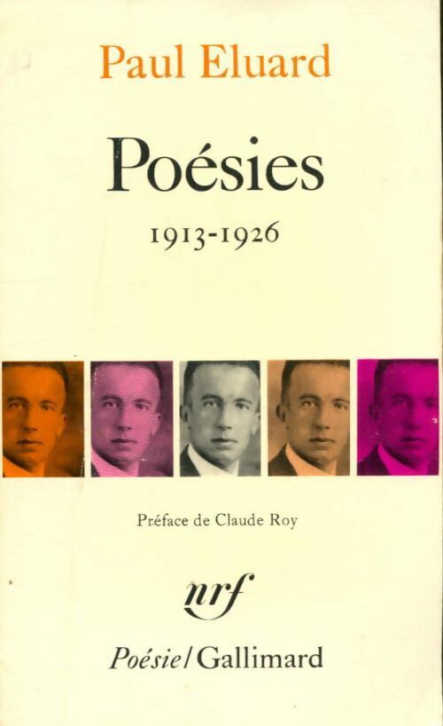 Poésies 1913-1926 - Paul Eluard -  Poésie - Livre