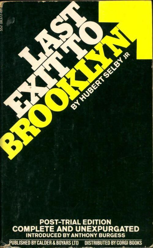 Last exit to Brooklyn - Hubert Jr. Selby -  Corgi books - Livre