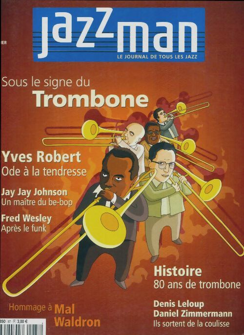 Jazzman n°87 : Sous le signe du trombone - Collectif -  Jazzman - Livre