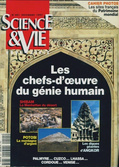 Science & vie n°201 : Les chefs-d'oeuvre du génie humain - Collectif -  Science & vie - Livre