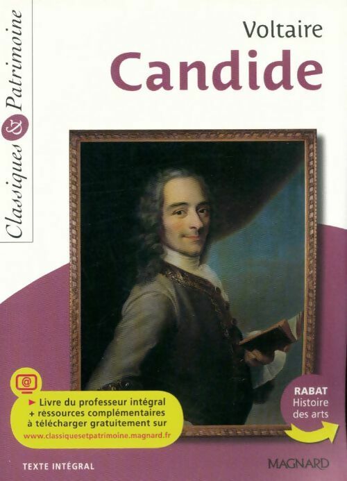 Candide - Voltaire -  Classiques & Patrimoine - Livre