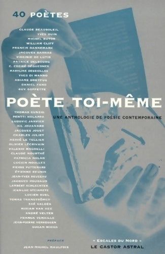 Poète toi-même - Collectif -  Escales du nord GF - Livre