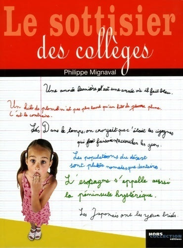 Le sottisier des collèges - Philippe Mignaval -  Hors Collection GF - Livre