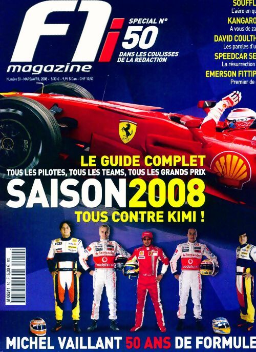 F1i magazine n°50 : Le guide complet 2008 - Collectif -  F1i magazine - Livre