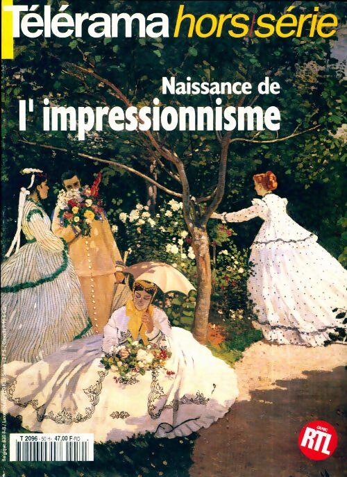 Telerama hors-série n°50 : Naissance de l'impressionnisme - Collectif -  Telerama hors-série - Livre