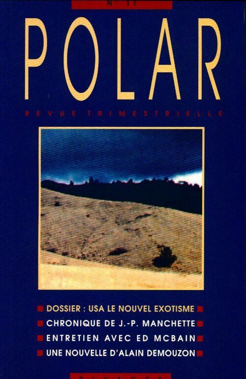Polar n°11 : USA, le nouvel exotisme - Collectif -  Polar - Livre