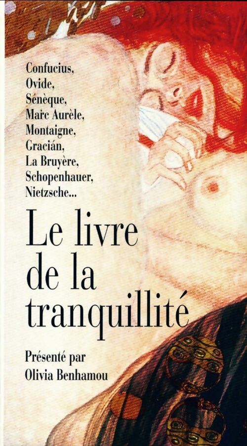 Le livre de la tranquillité - Olivia Benhamou -  Le Grand Livre du Mois GF - Livre