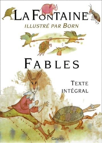 Fables - Jean De La Fontaine -  Grund GF - Livre