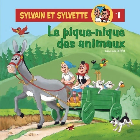 Le pique-nique des animaux - J.L. Pesch -  Les aventures de Sylvain et Sylvette - Livre