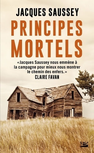 Principes mortels - Jacques Saussey -  Thriller - Livre