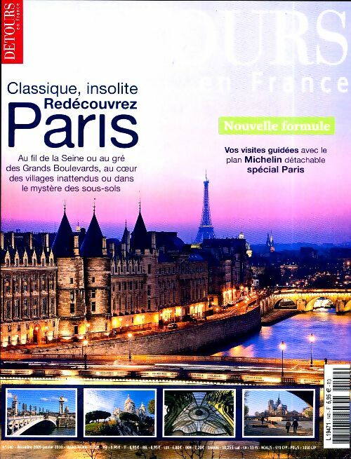 Détours en France n°140 : Redécouvrez Paris - Collectif -  Détours en France - Livre